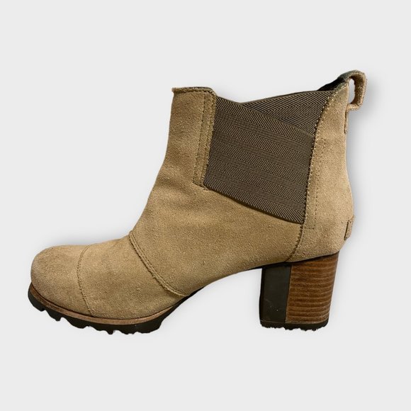 Sorel Women’s ankle boot in tan leather size 8.5. - Picture 2 of 10